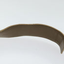 Salvatore Ferragamo Shoulder Bag Canvas Light Blue Gold Auth 89387-8