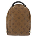 LOUIS VUITTON Monogram Reverse Palm Springs MINI Backpack M44872 LV Auth 89389-3