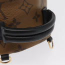 LOUIS VUITTON Monogram Reverse Palm Springs MINI Backpack M44872 LV Auth 89389-8