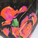 LOUIS VUITTON Monogram Rose Speedy 30 Hand Bag Orange Pink M48610 Auth 89406SAV-17
