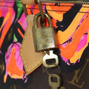 LOUIS VUITTON Monogram Rose Speedy 30 Hand Bag Orange Pink M48610 Auth 89406SAV-19