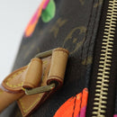 LOUIS VUITTON Monogram Rose Speedy 30 Hand Bag Orange Pink M48610 Auth 89406SAV-8