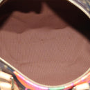 LOUIS VUITTON Monogram Rose Speedy 30 Hand Bag Orange Pink M48610 Auth 89406SAV-10