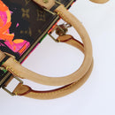 LOUIS VUITTON Monogram Rose Speedy 30 Hand Bag Orange Pink M48610 Auth 89406SAV-7