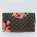LOUIS VUITTON Monogram Rose Speedy 30 Hand Bag Orange Pink M48610 Auth 89406SAV-5