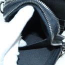 LOUIS VUITTON Monogram Eclipse Double Phone Pouch Gray M69534 LV Auth 89410-27