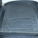 LOUIS VUITTON Monogram Eclipse Double Phone Pouch Gray M69534 LV Auth 89410-30