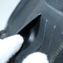 LOUIS VUITTON Monogram Eclipse Double Phone Pouch Gray M69534 LV Auth 89410-31