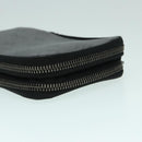 LOUIS VUITTON Monogram Eclipse Double Phone Pouch Gray M69534 LV Auth 89410-6