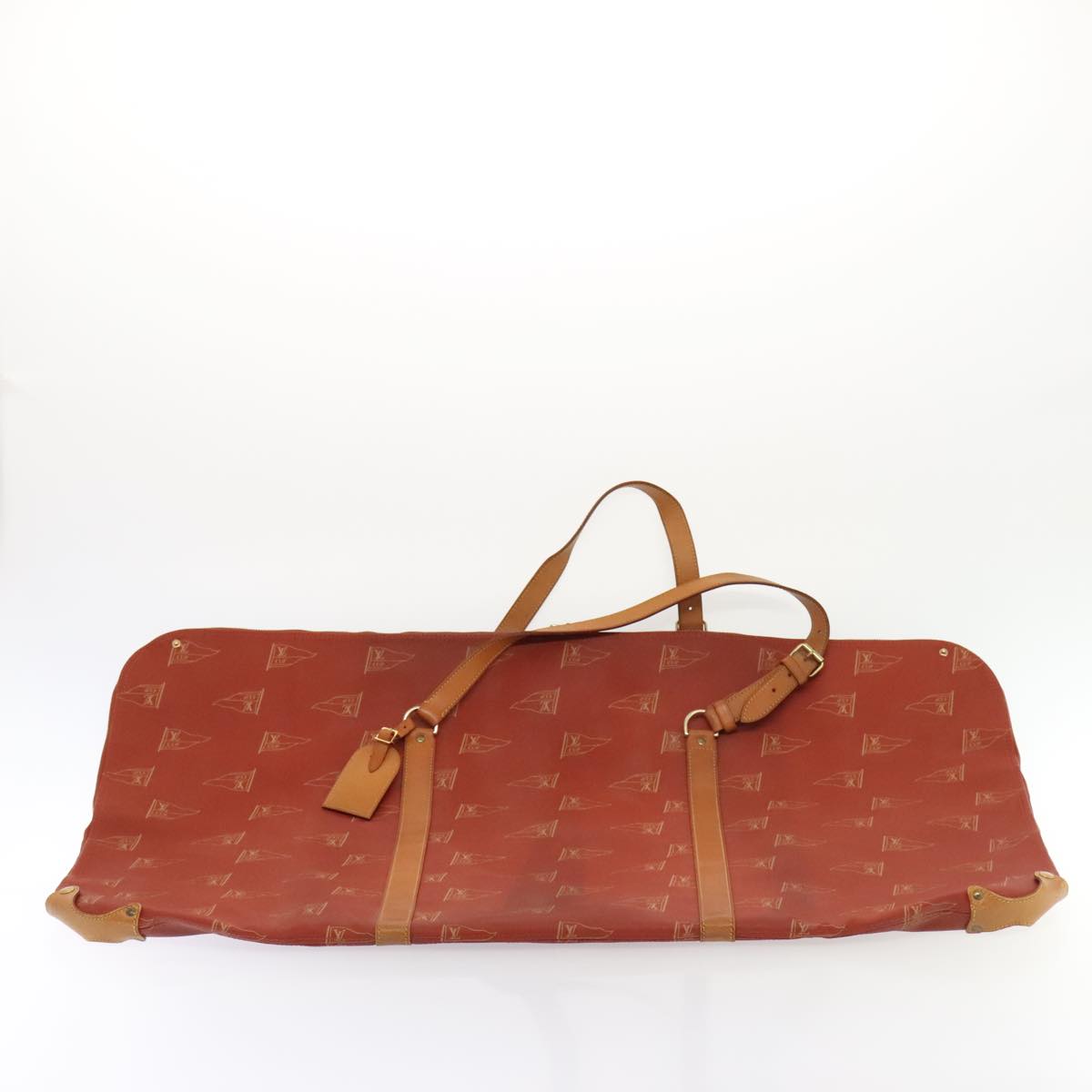 LOUIS VUITTON LV CUP Garment Cover Red LV Auth 89476