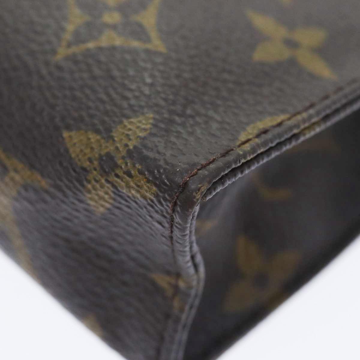 LOUIS VUITTON Monogram Poche Toilette 15 Pouch M47546 LV Auth 89477