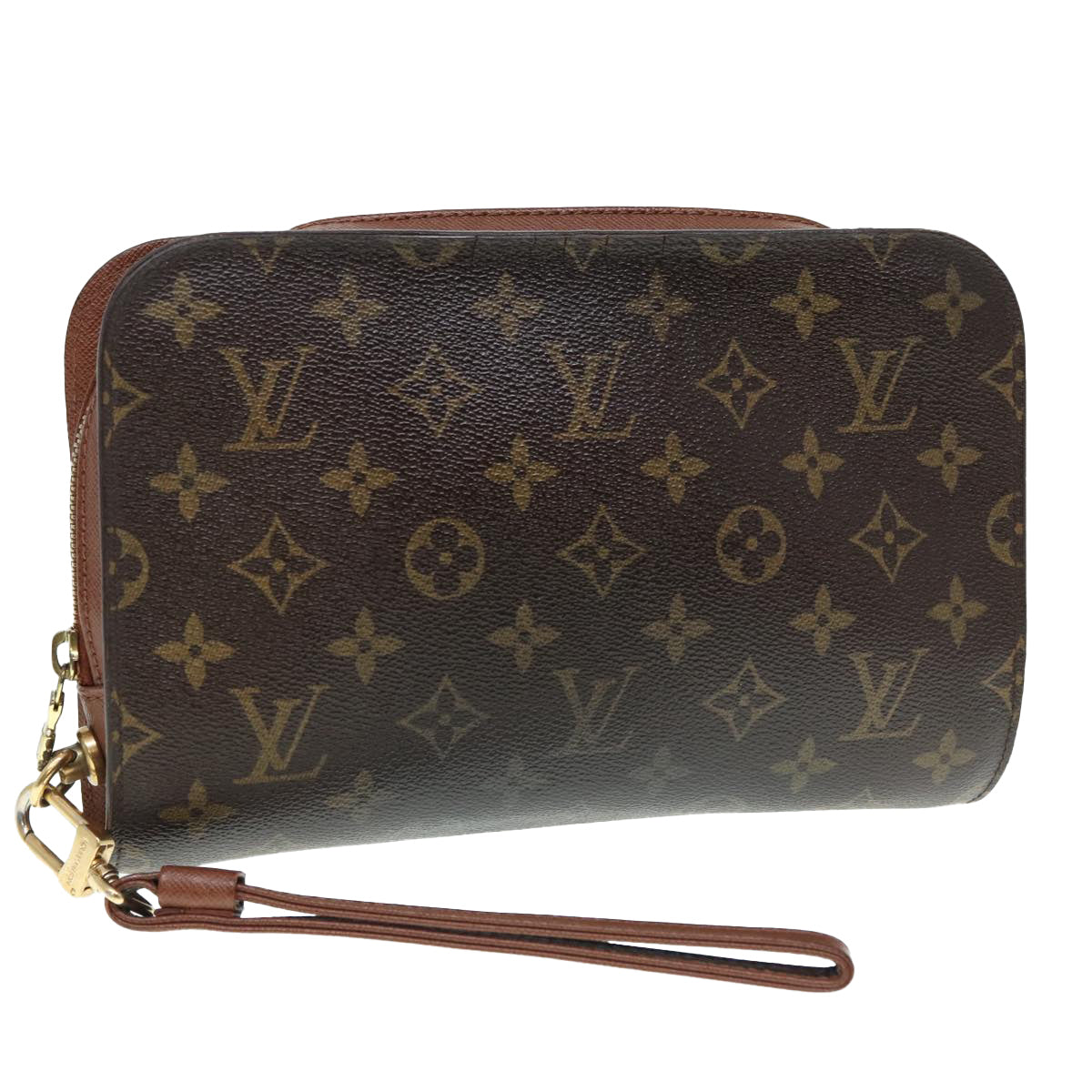 LOUIS VUITTON Monogram Orsay Clutch Bag M51790 LV Auth 89492