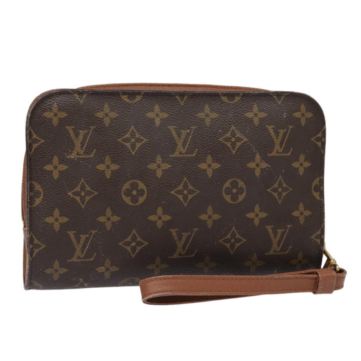 LOUIS VUITTON Monogram Orsay Clutch Bag M51790 LV Auth 89494