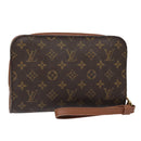 LOUIS VUITTON Monogram Orsay Clutch Bag M51790 LV Auth 89494-1