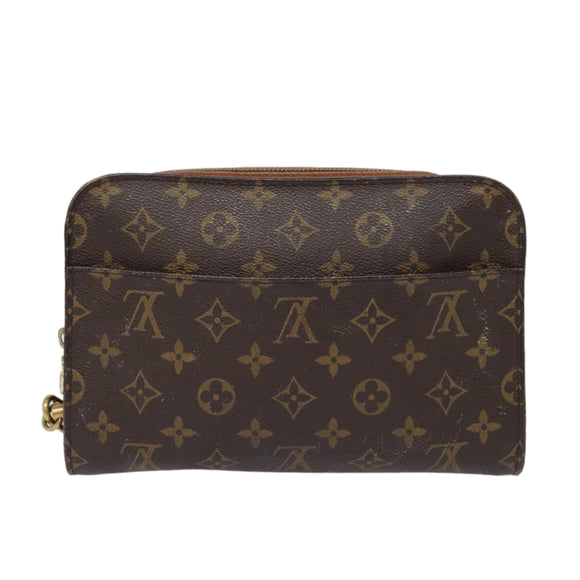 LOUIS VUITTON Monogram Orsay Clutch Bag M51790 LV Auth 89494