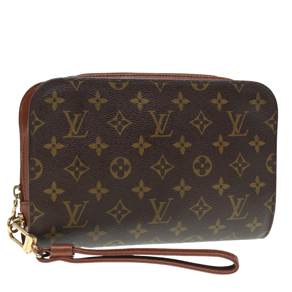 LOUIS VUITTON Monogram Orsay Clutch Bag M51790 LV Auth 89496