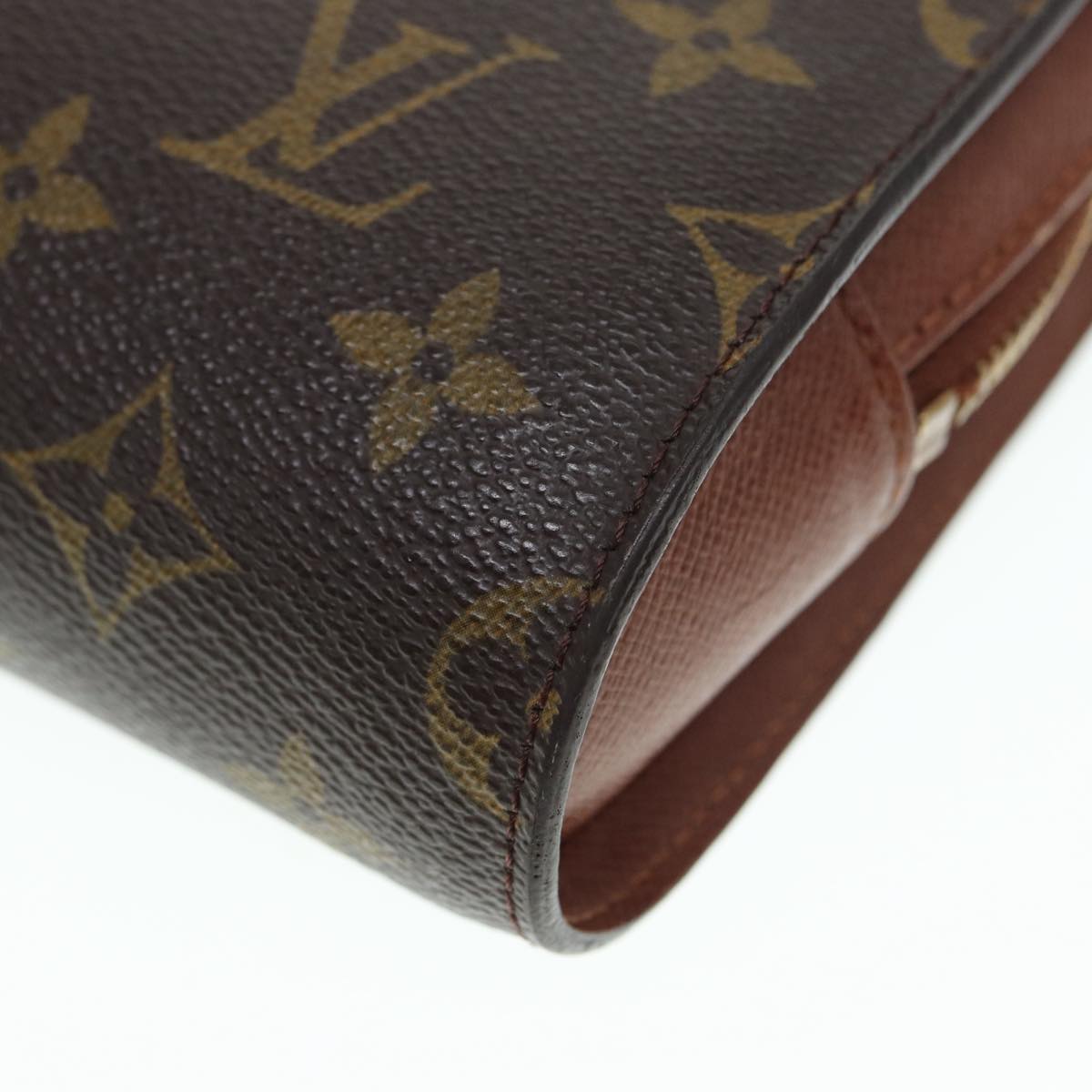 LOUIS VUITTON Monogram Orsay Clutch Bag M51790 LV Auth 89496