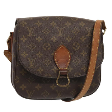 LOUIS VUITTON Monogram Saint Cloud GM Shoulder Bag M51242 LV Auth 89509