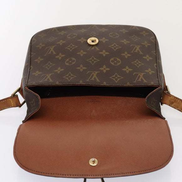 LOUIS VUITTON Monogram Saint Cloud GM Shoulder Bag M51242 LV Auth 89509