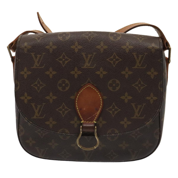 LOUIS VUITTON Monogram Saint Cloud GM Shoulder Bag M51242 LV Auth 89509