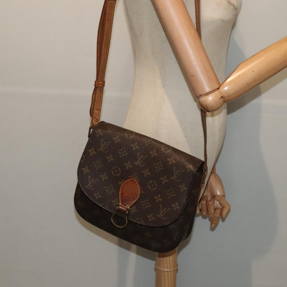 LOUIS VUITTON Monogram Saint Cloud GM Shoulder Bag M51242 LV Auth 89509
