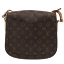 LOUIS VUITTON Monogram Saint Cloud GM Shoulder Bag M51242 LV Auth 89509-2