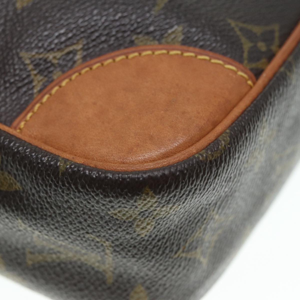 LOUIS VUITTON Monogram Compiegne 28 Clutch Bag M51845 LV Auth 89531