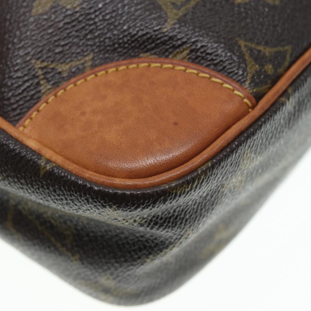 LOUIS VUITTON Monogram Compiegne 28 Clutch Bag M51845 LV Auth 89531