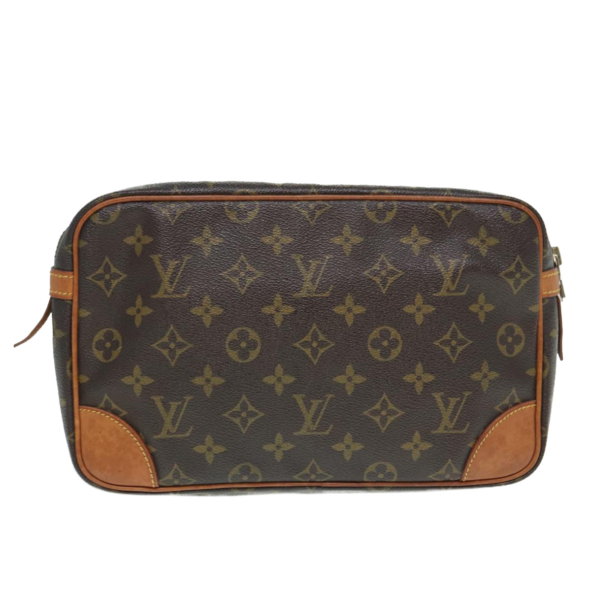 LOUIS VUITTON Monogram Compiegne 28 Clutch Bag M51845 LV Auth 89531 - 0