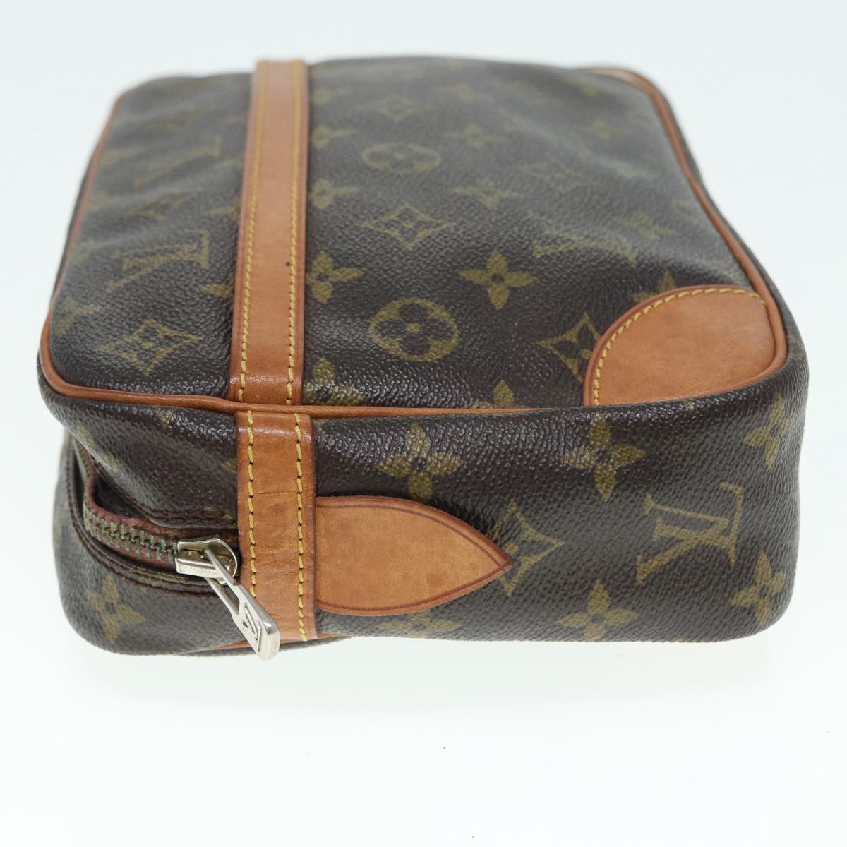 LOUIS VUITTON Monogram Compiegne 28 Clutch Bag M51845 LV Auth 89531