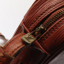 LOUIS VUITTON Epi Jeune FilleMM Shoulder Bag Brown M52153 LV Auth 89553-14