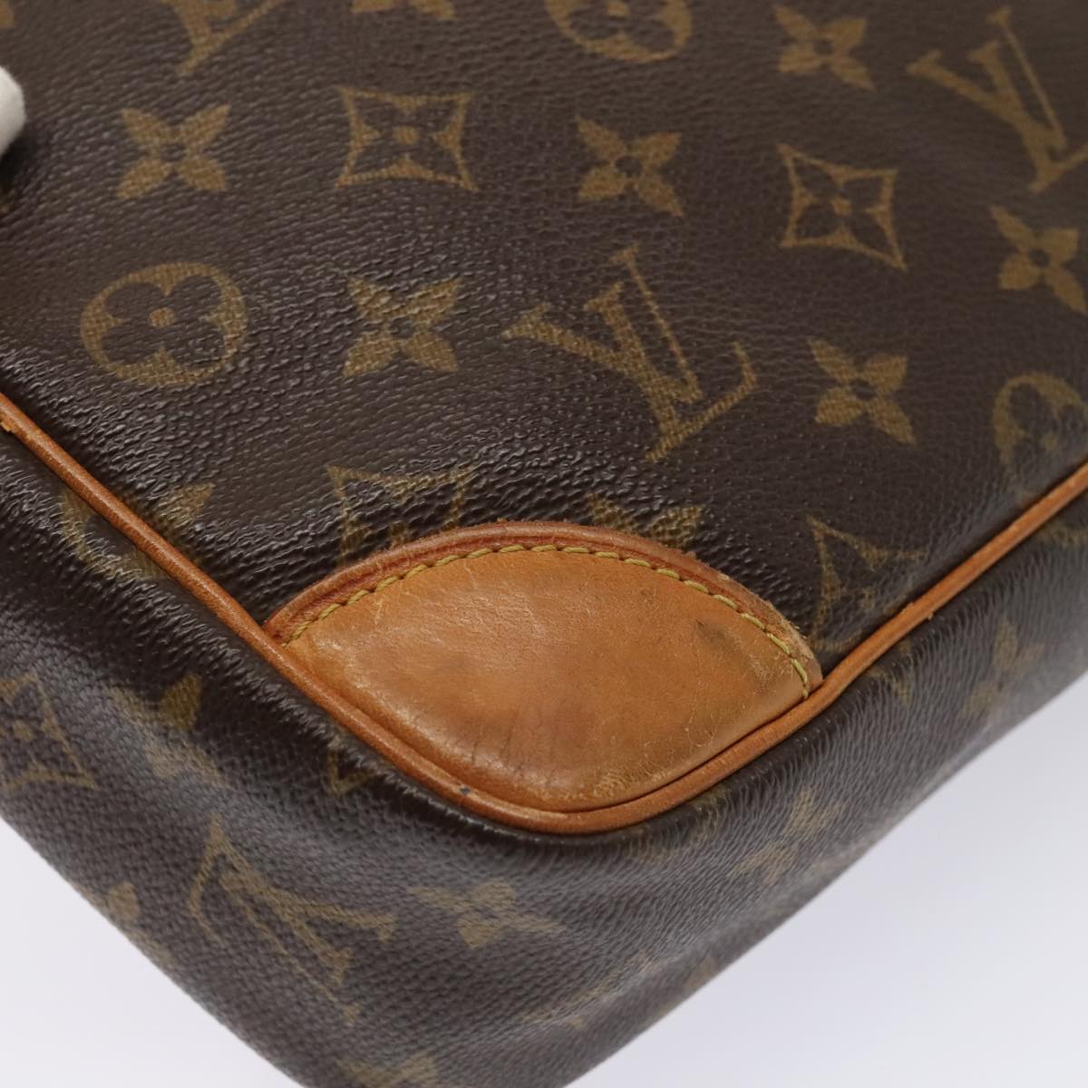 LOUIS VUITTON Monogram Compiegne 28 Clutch Bag M51845 LV Auth 89582