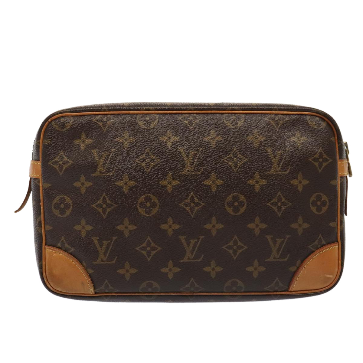 LOUIS VUITTON Monogram Compiegne 28 Clutch Bag M51845 LV Auth 89582 - 0