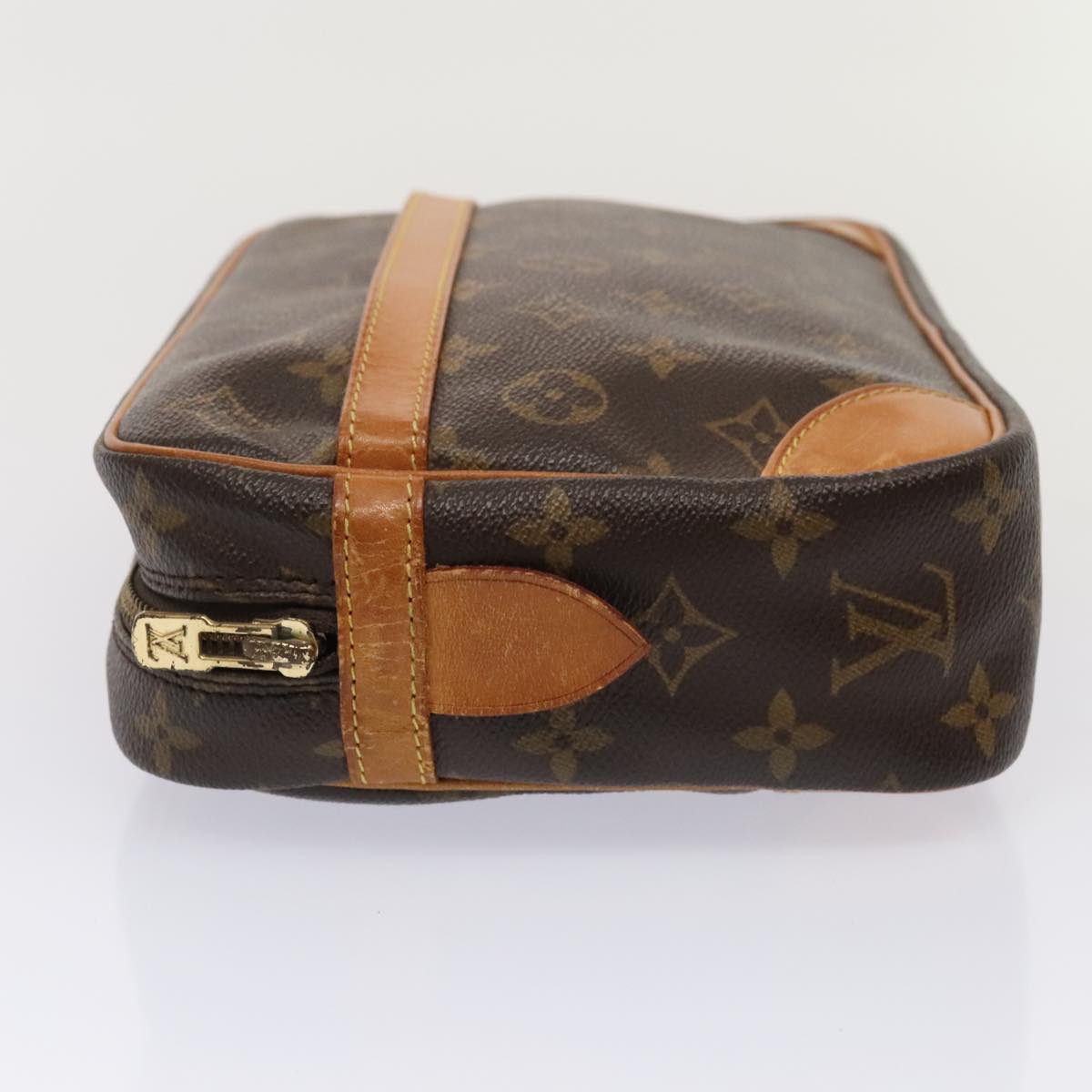 LOUIS VUITTON Monogram Compiegne 28 Clutch Bag M51845 LV Auth 89582