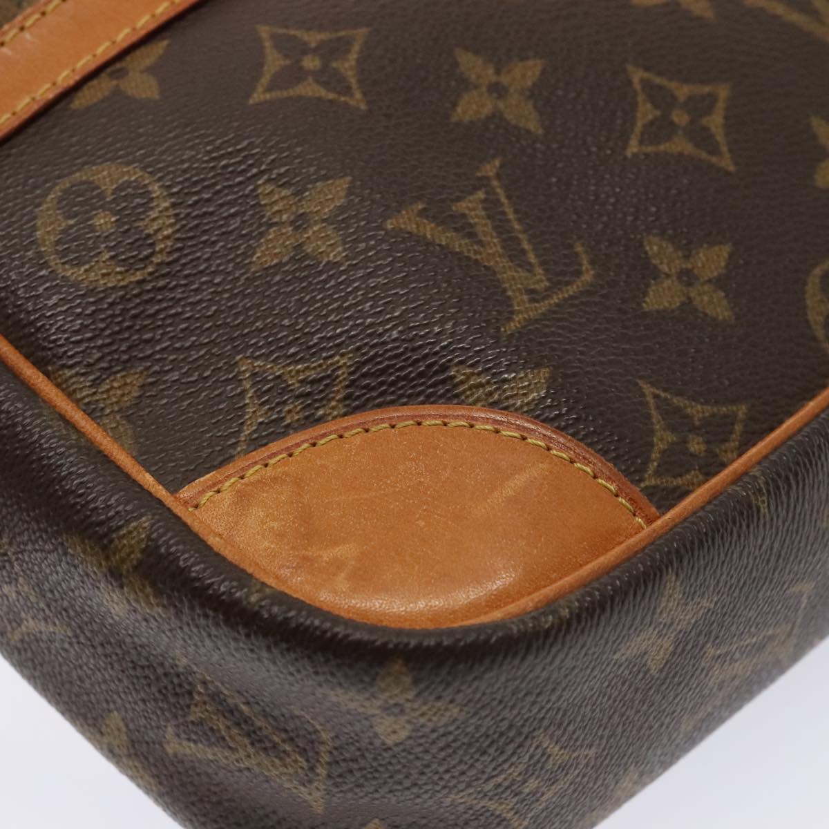 LOUIS VUITTON Monogram Compiegne 28 Clutch Bag M51845 LV Auth 89582