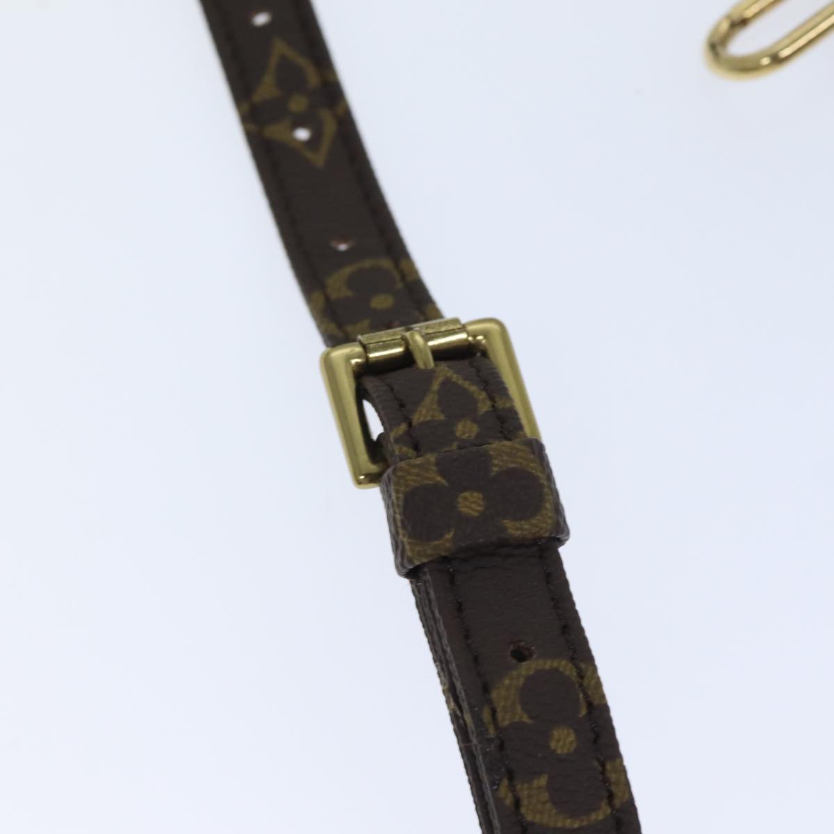 LOUIS VUITTON Monogram Adjustable Shoulder Strap 26.8""-36.6"" LV Auth 89592