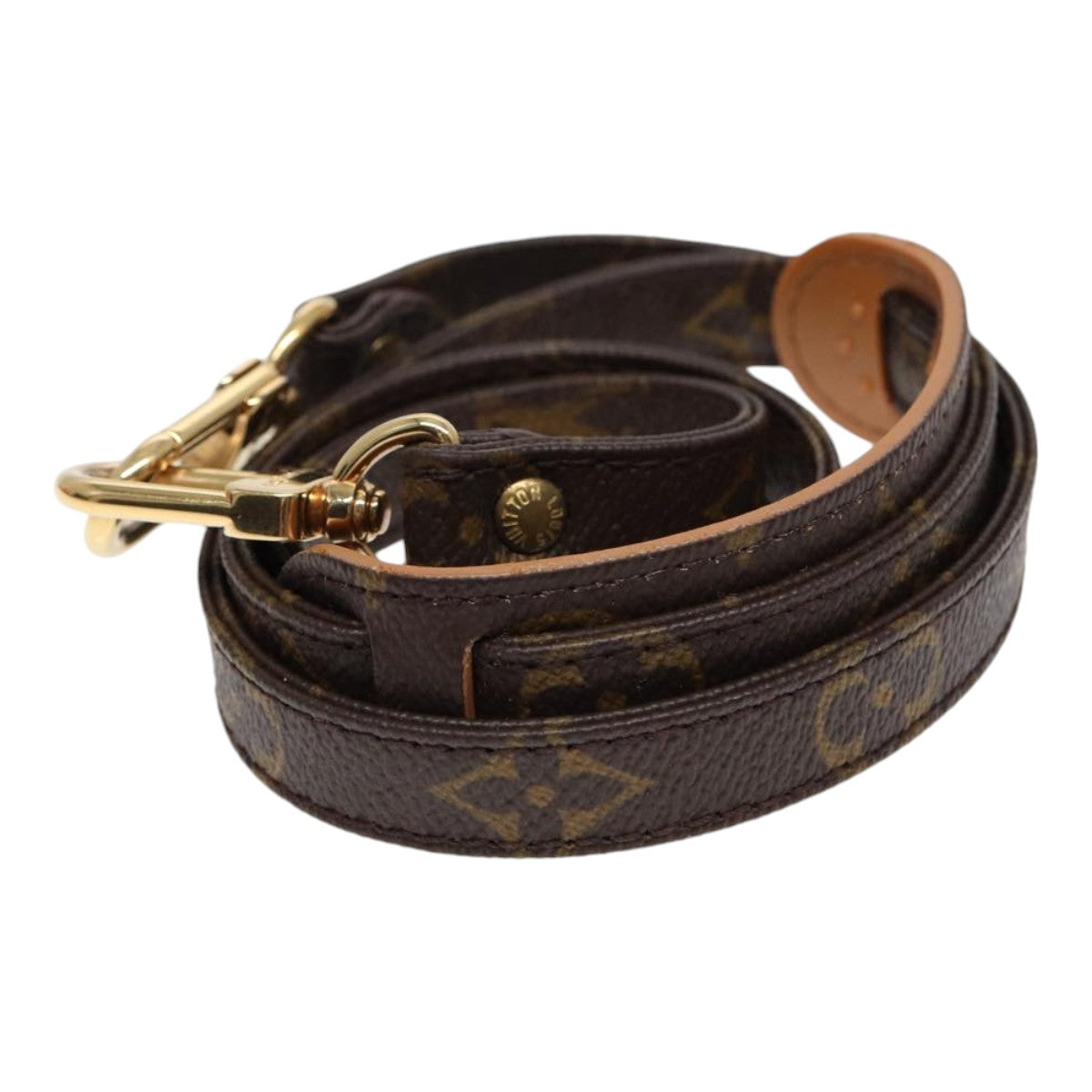 LOUIS VUITTON Monogram Shoulder Strap 35"" LV Auth 89593