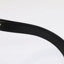 PRADA Shoulder Bag Leather Red Black gold Auth 89601-8