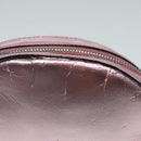 GUCCI Schultertasche Leder Rosa Silber 550756 Auth 89608-3