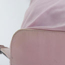 PRADA Backpack Nylon Pink Silver Auth 89617-15