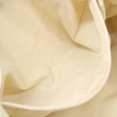 PRADA Hand Bag Nylon White Silver Auth 89620-21