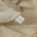 PRADA Hand Bag Nylon White Silver Auth 89620-12