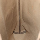 GUCCI GG Supreme Web Sherry Line Tote Bag PVC Leather Beige Auth 89625-19