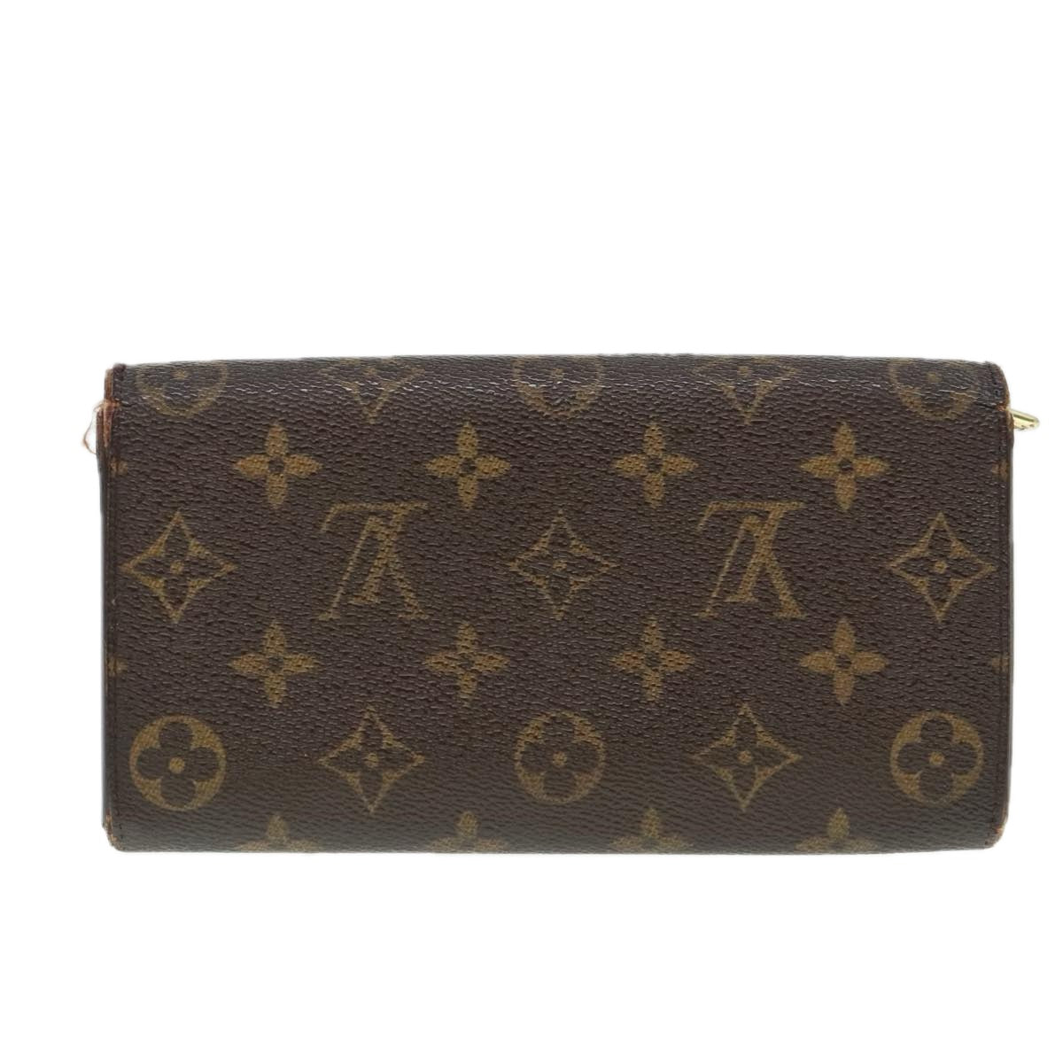 LOUIS VUITTON Monogram Portefeuille Sarah Long Wallet M61734 LV Auth 89634 - 0