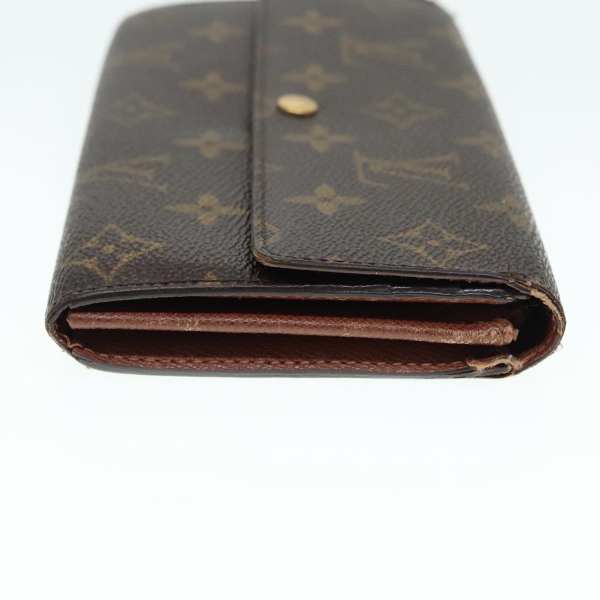 LOUIS VUITTON Monogram Portefeuille Sarah Long Wallet M61734 LV Auth 89634