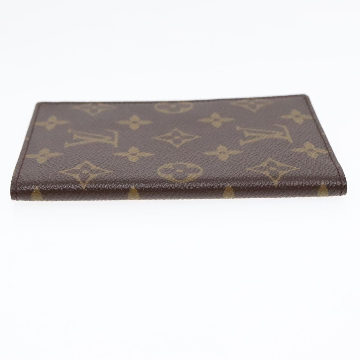 LOUIS VUITTON Monogram Couverture Passport Case M64502 LV Auth 89635