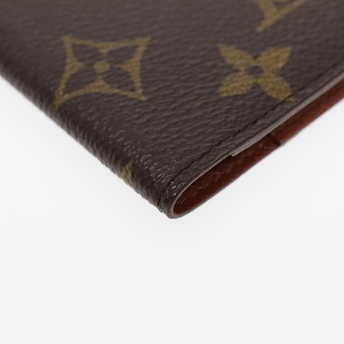 LOUIS VUITTON Monogram Couverture Passport Case M64502 LV Auth 89635