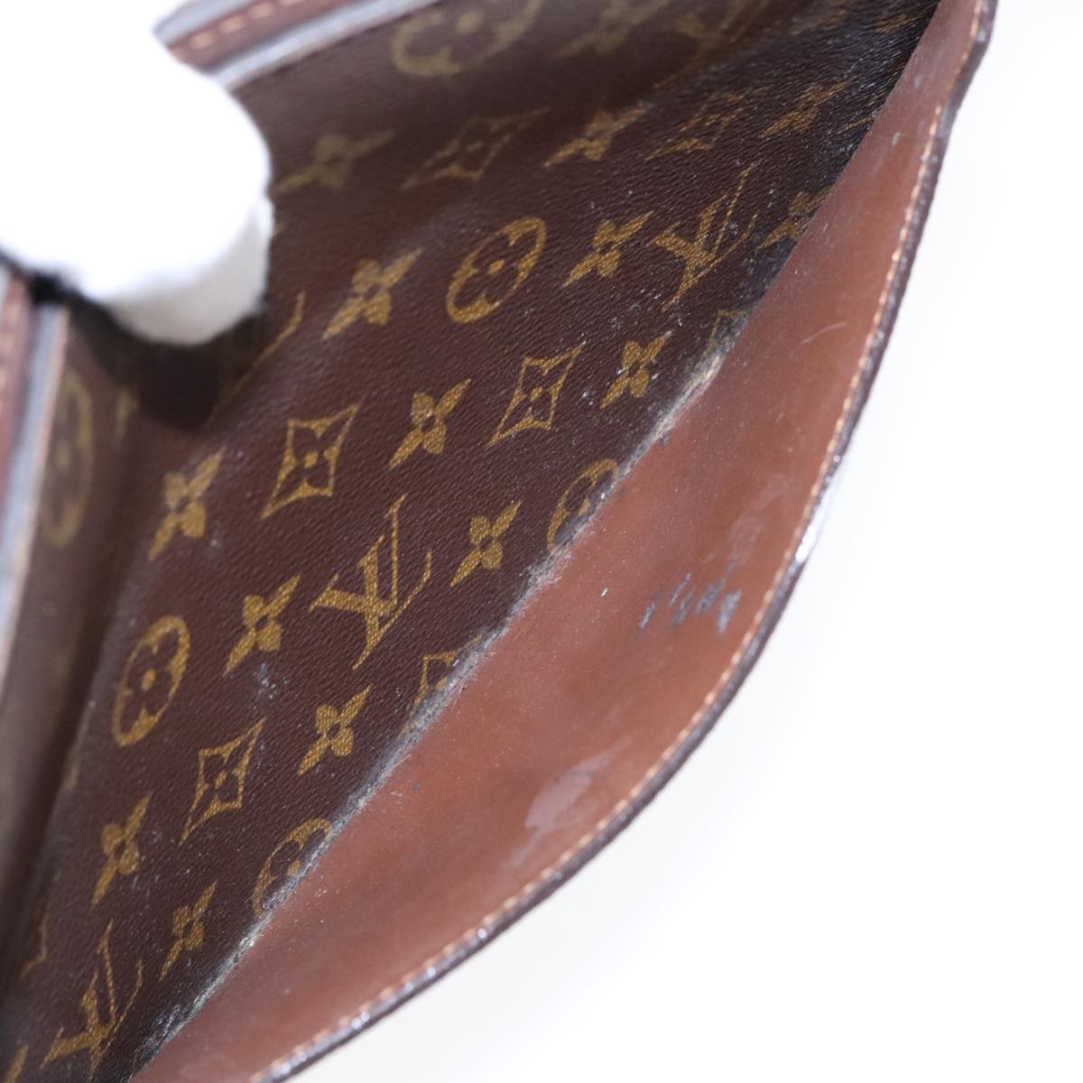 LOUIS VUITTON Monogram Pochette Homme Clutch Bag M51795 LV Auth 89650