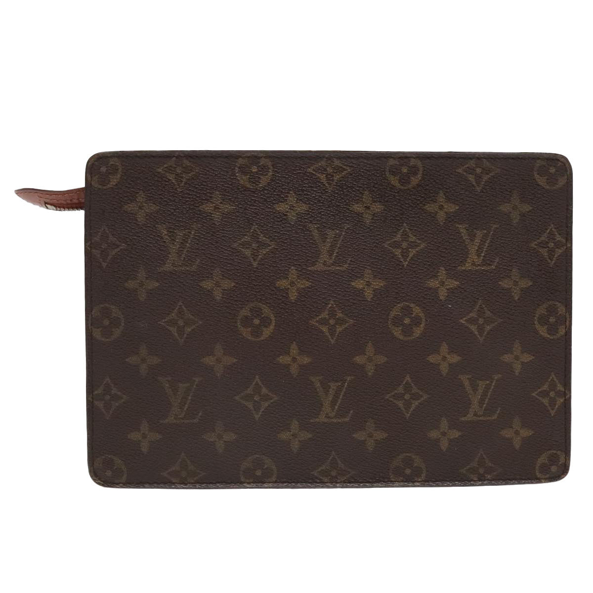 LOUIS VUITTON Monogram Pochette Homme Clutch Bag M51795 LV Auth 89650