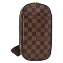 LOUIS VUITTON Damier Ebene Pochette Gange Shoulder Bag N48048 LV Auth 89651-1
